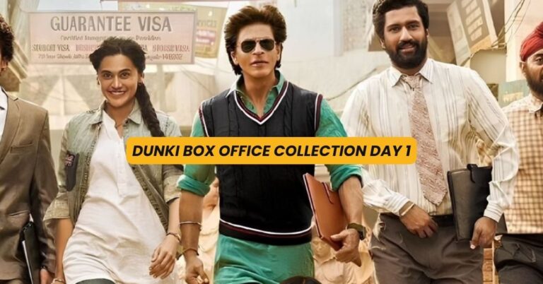 Dunki Box Office Collection Day 1