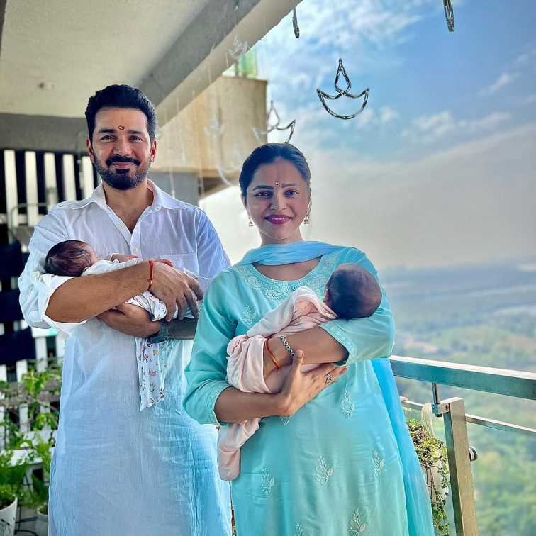 Rubina Dilaik Twin Babies