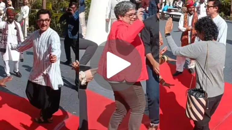 Aamir Khan Dances On Ira Khan Wedding