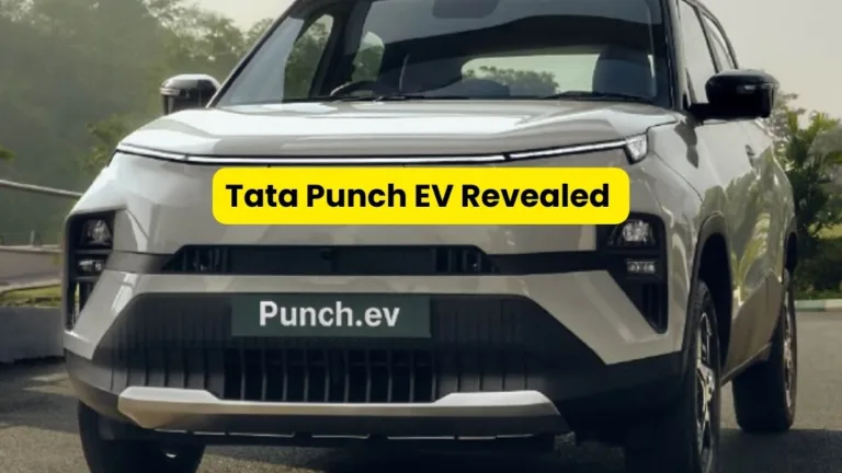 Tata Punch EV Revealed